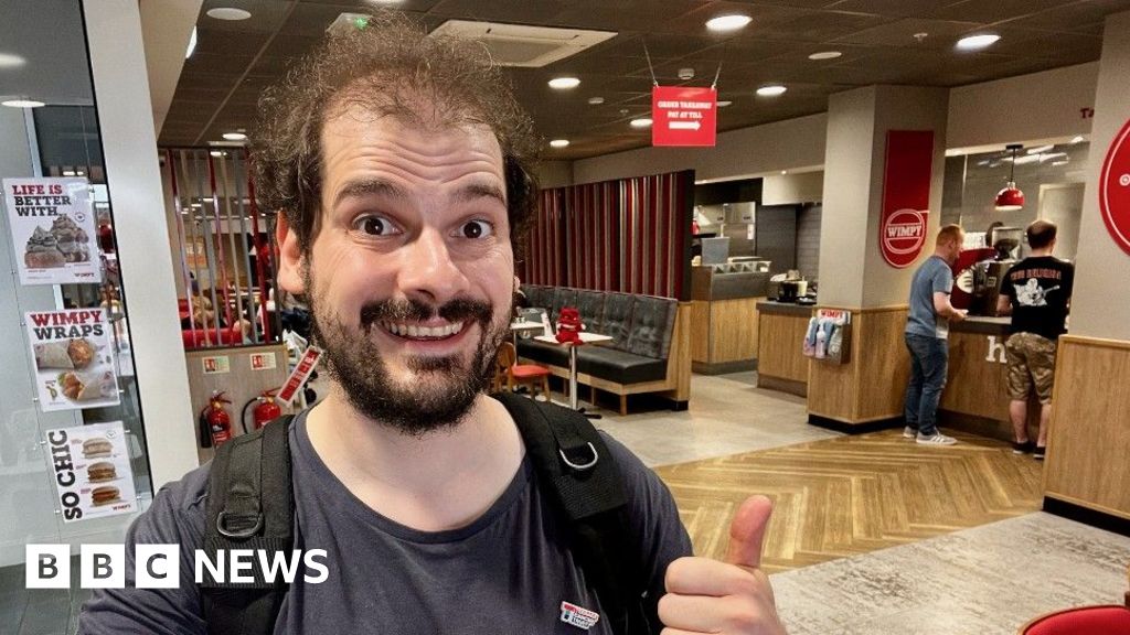 Wimpy fan visits every UK restaurant in aid of cancer charity