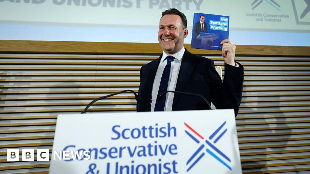 Scottish Conservatives pledge tax cuts in election manifesto