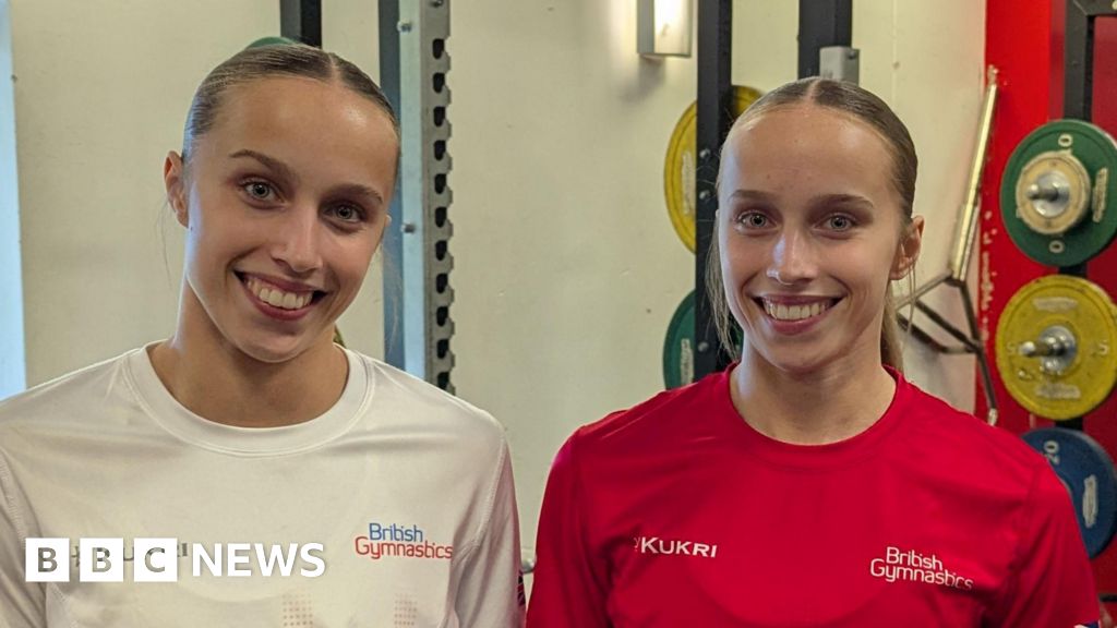 Gymnast twins Abigail and Emily Roper on their sibling rivalry