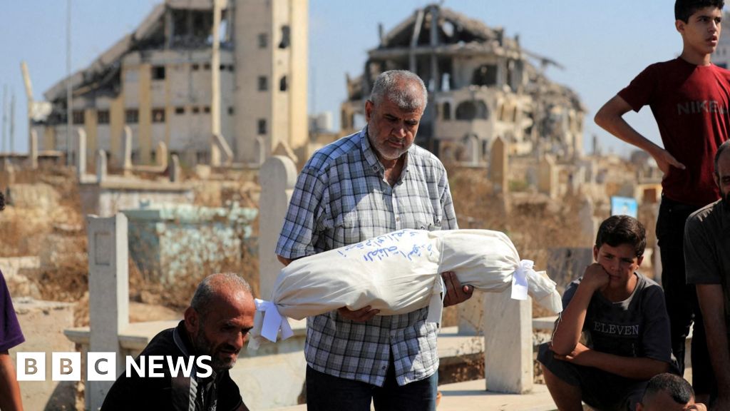 Israeli airstrike in Gaza City claims the lives of a family of six, according to medical sources. Israeli airstrike in Gaza City claims the lives of a family of six, according to medical sources.