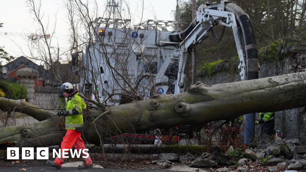 Éowyn 'strongest storm' in 10 years, says Met Office