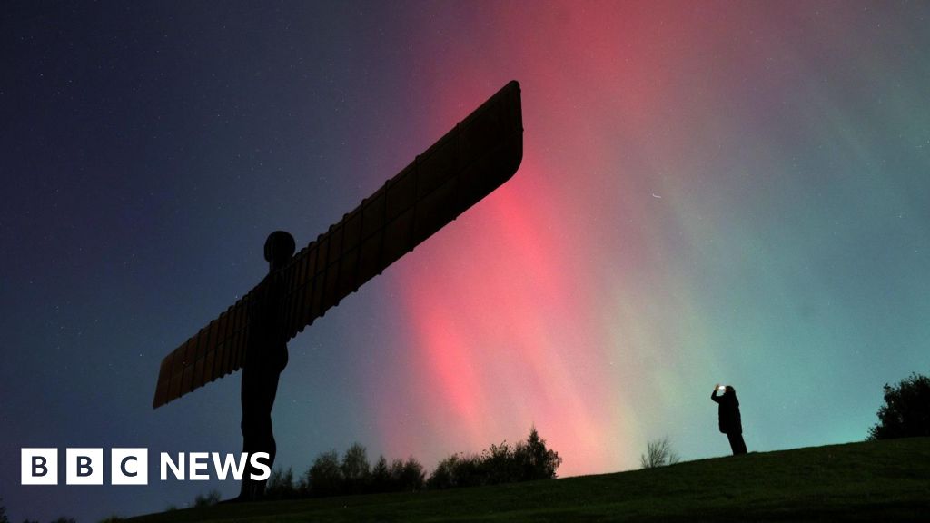 Northern Lights dazzle across North East and Cumbria