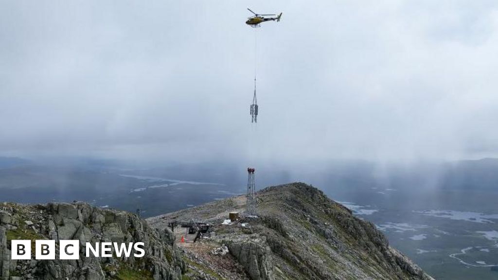 Glen Coe phone mast site ‘UK’s highest’