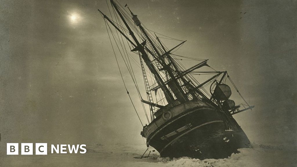 Shackleton: Famed explorer's Endurance ship gets extra protection - BBC News