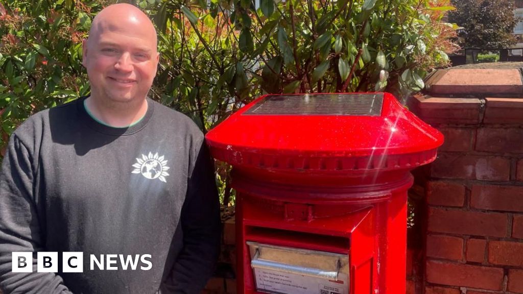 bbc.co.uk - Lindsey Alder - Worcester gets new design of postbox for parcels