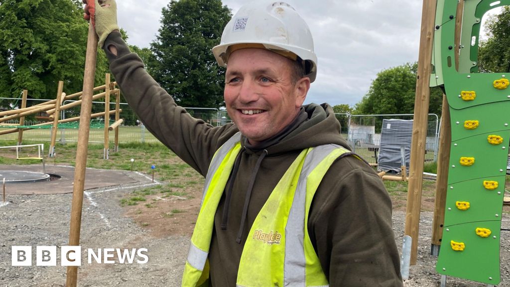 He found a bomb under a playground - and there were 176 more
