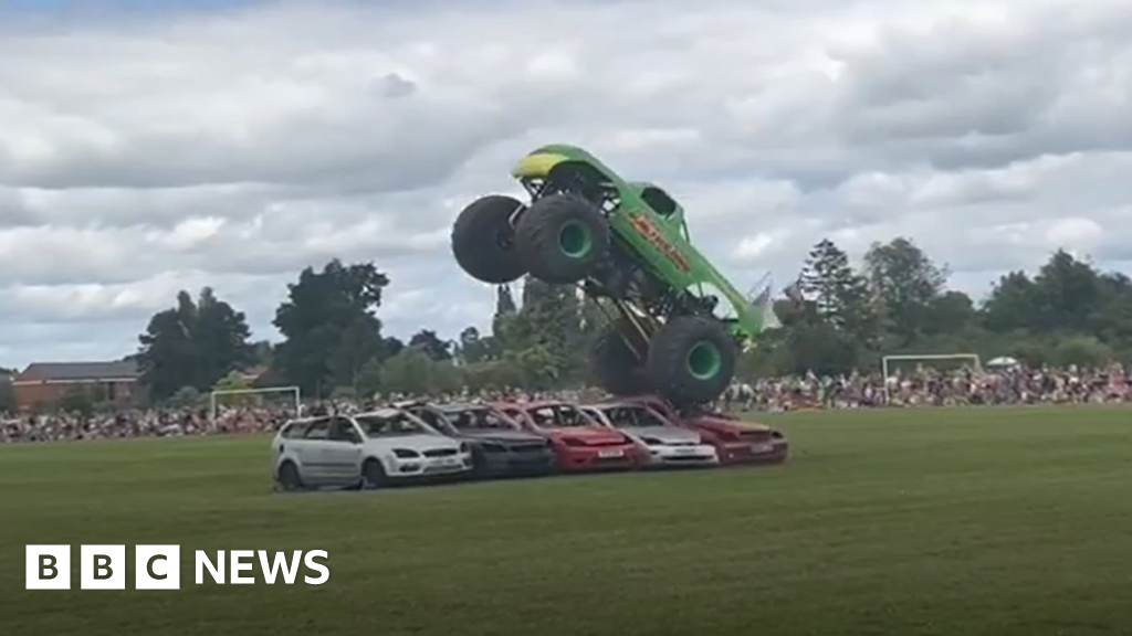 Criticism of lack of trucks at Worcester monster truck event