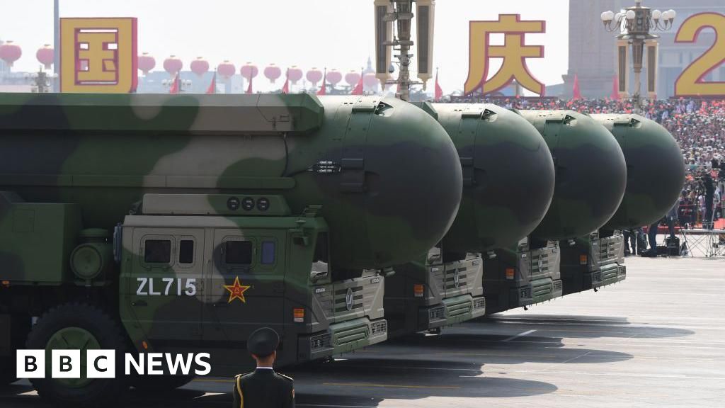 China test-fires intercontinental ballistic missile into Pacific