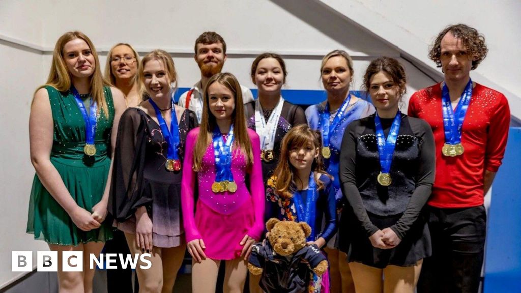 Inclusive Telford ice skating team celebrates success