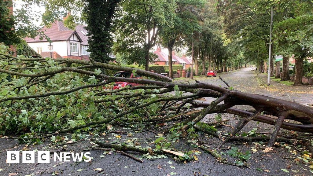 Storm Lilian causes power cuts and travel delays