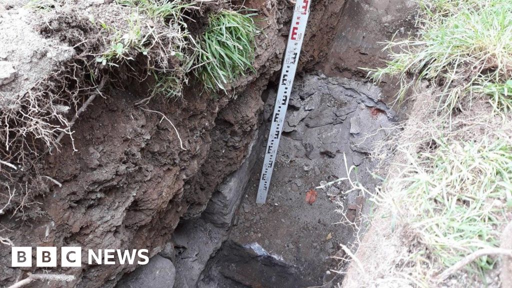 Drake's water supply uncovered in Plymouth centre BBC News