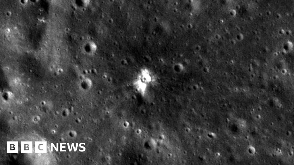 'Shrapnel' risk to future Moon surface missions BBC News