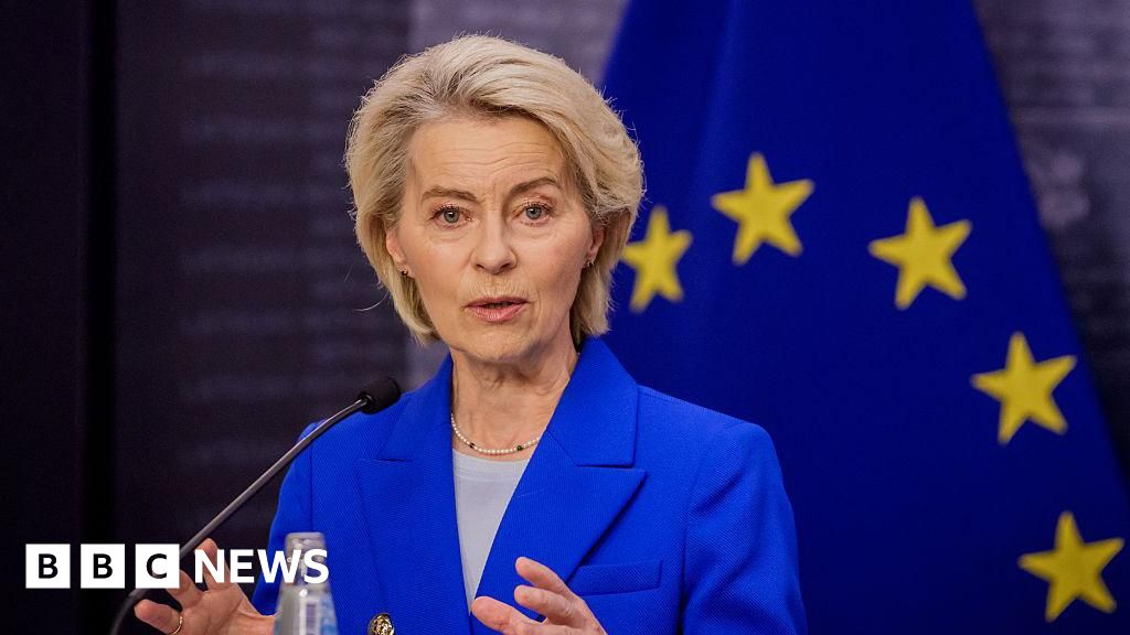 EU chief von der Leyen's plane hit by suspected Russian GPS interference thumbnail