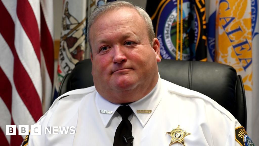 President Donald Trump pardons former Virginia sheriff Scott Jenkins convicted of fraud and bribery