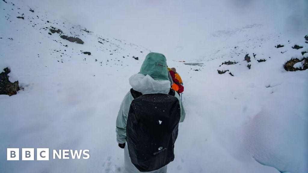'I was lucky to get out': Everest hikers battle hypothermia in shock blizzard