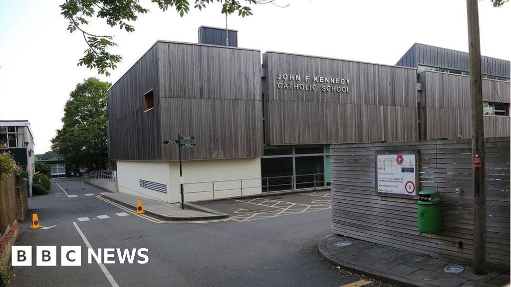 John F Kennedy Catholic School shuts for Covid case 'firebreak' BBC News