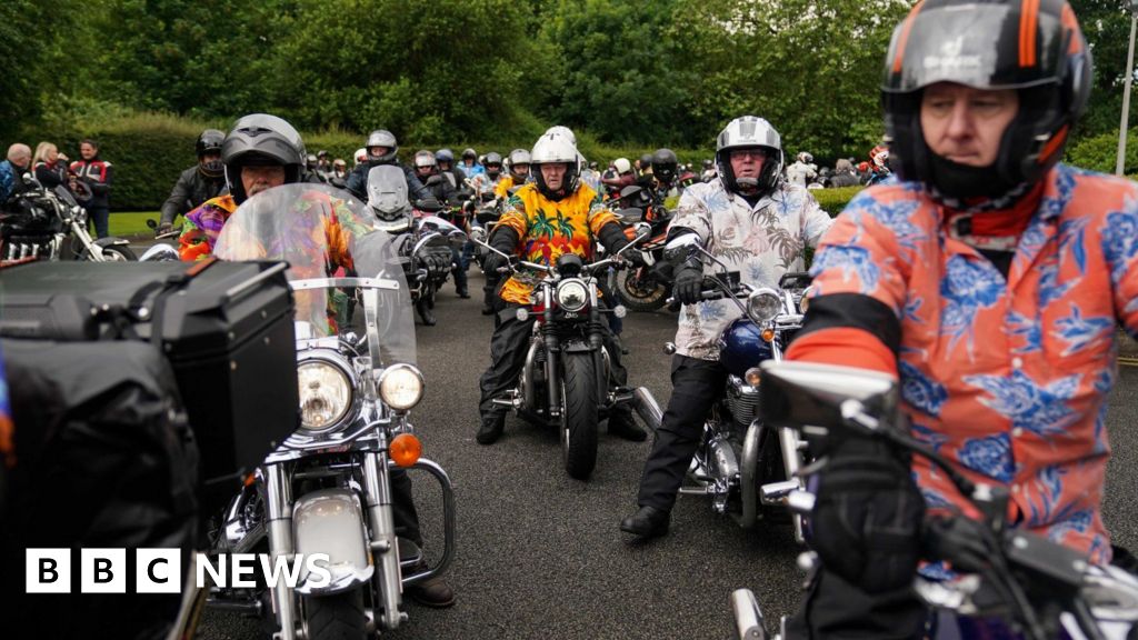 First of 20,000 Dave Myers tribute bikers finish ride
