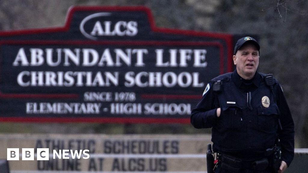 Two killed by female student in shooting at US Christian school