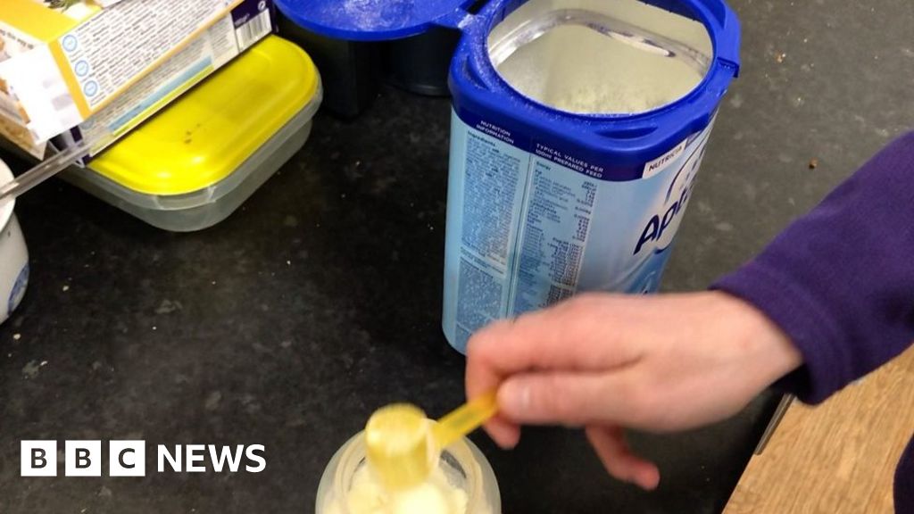 Concern over parents who dilute expensive baby formula BBC News