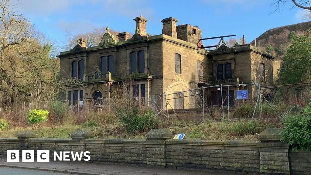 Victorian Society's warning over ornate Rossendale home BBC News