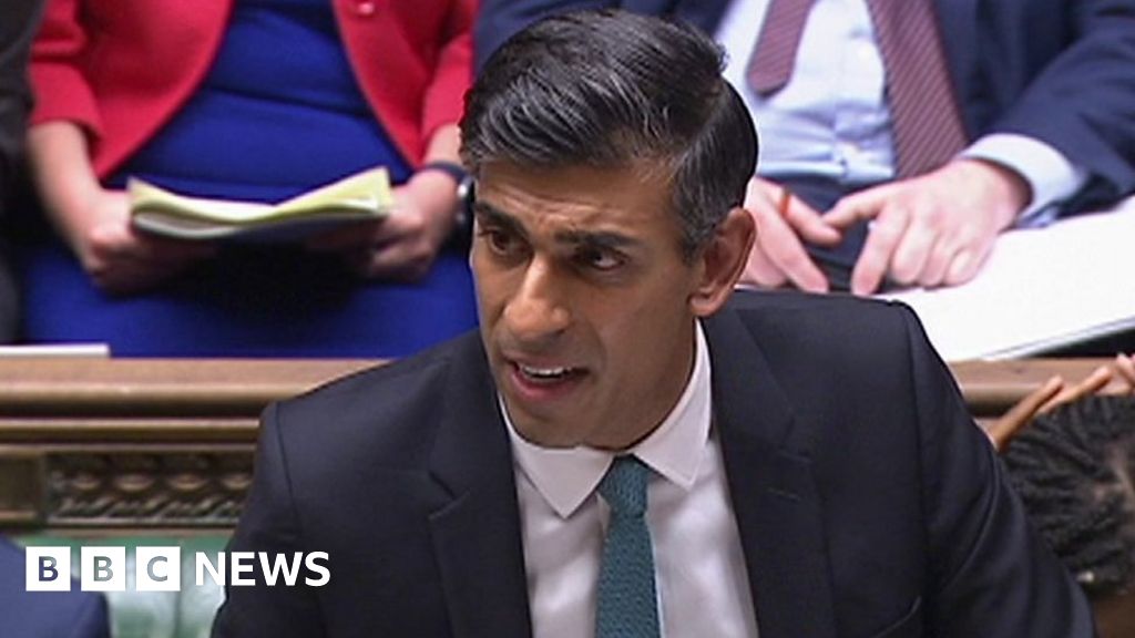 Sunak's first PMQs in the top job... in 64 seconds