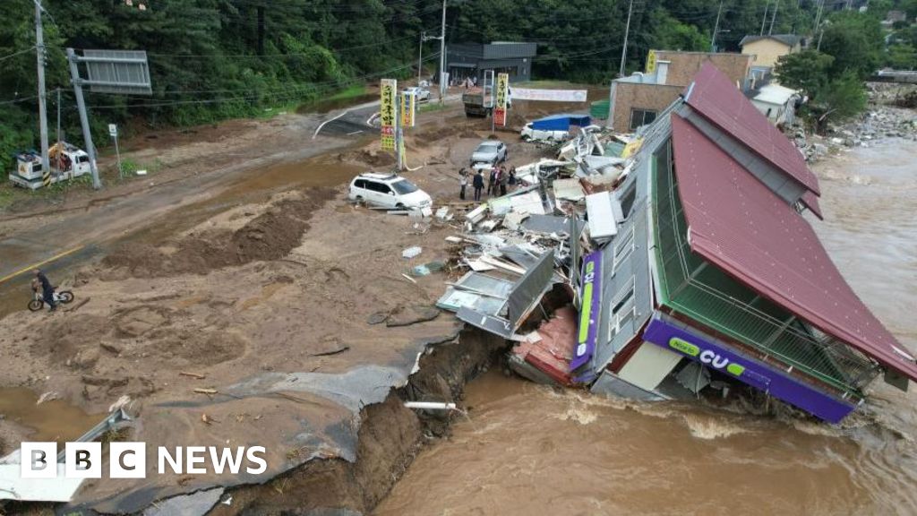 At least 17 dead in South Korea floods and landslides