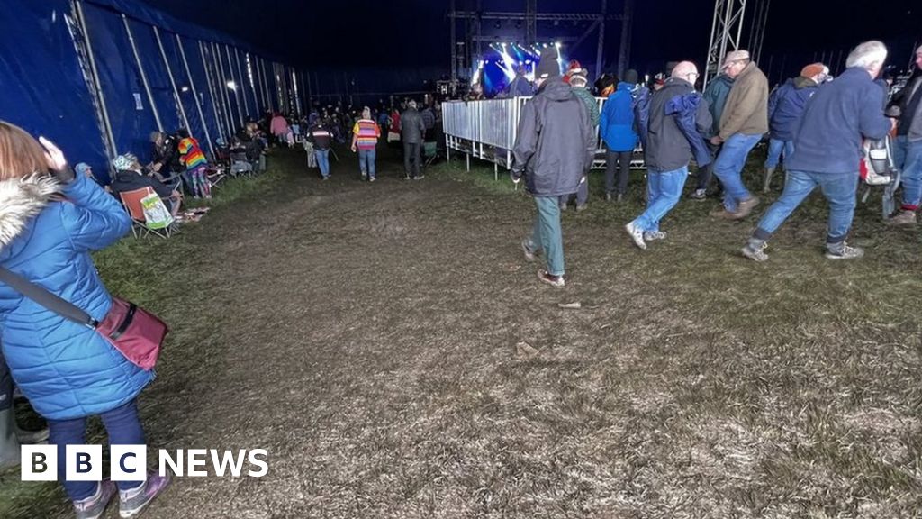 County Durham music festival continues despite safety concerns BBC News