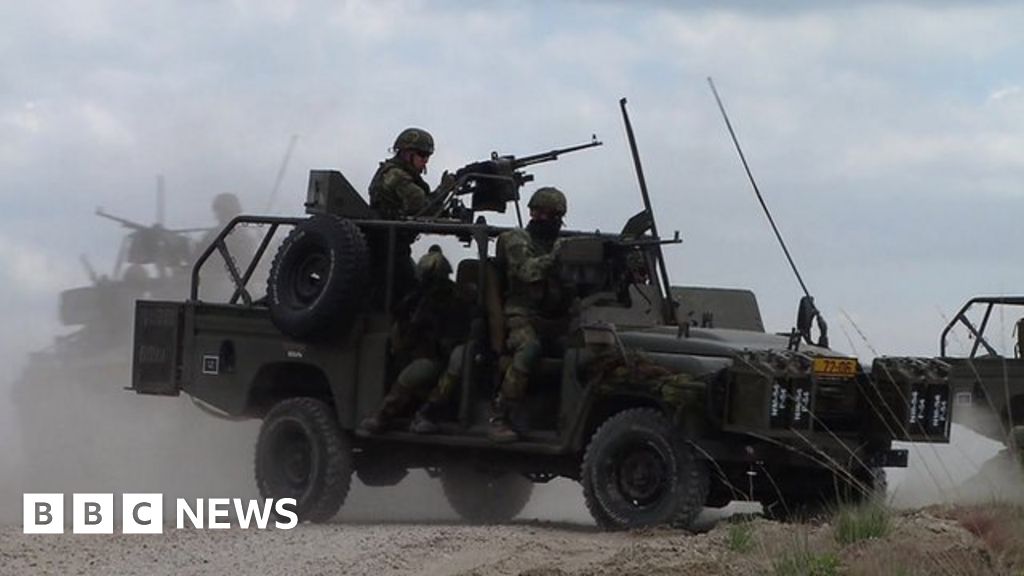 Nato testing new rapid reaction force for first time - BBC News