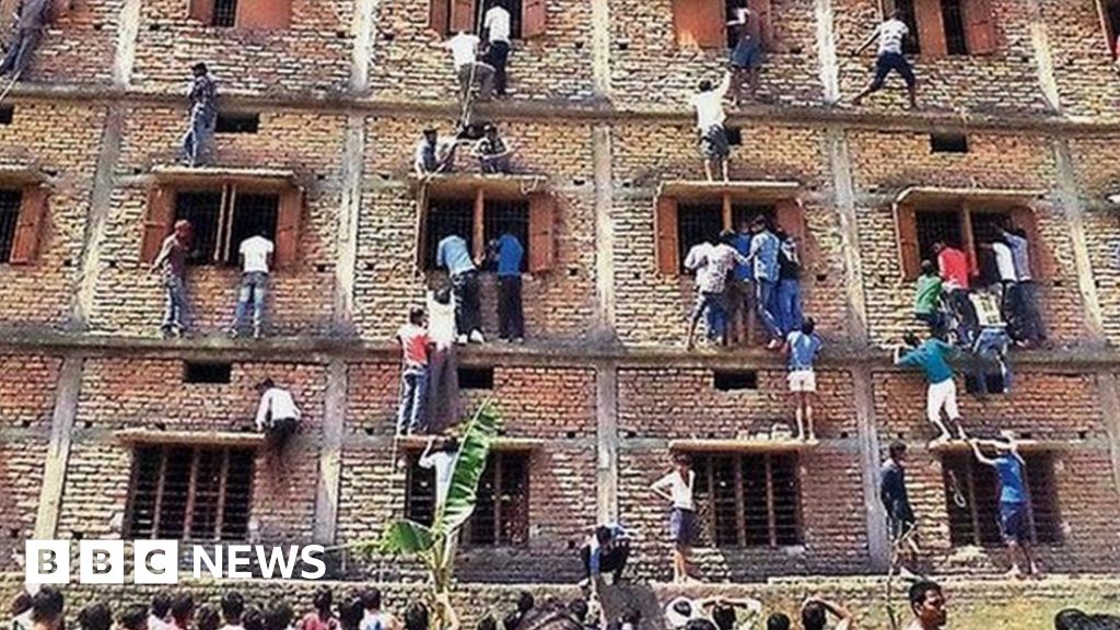 India's Bihar To Crack Down On Cheating In School Exams - BBC News