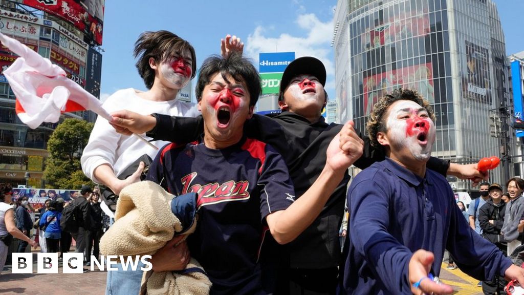 Japan celebrates world baseball tournament victory over US - BBC News