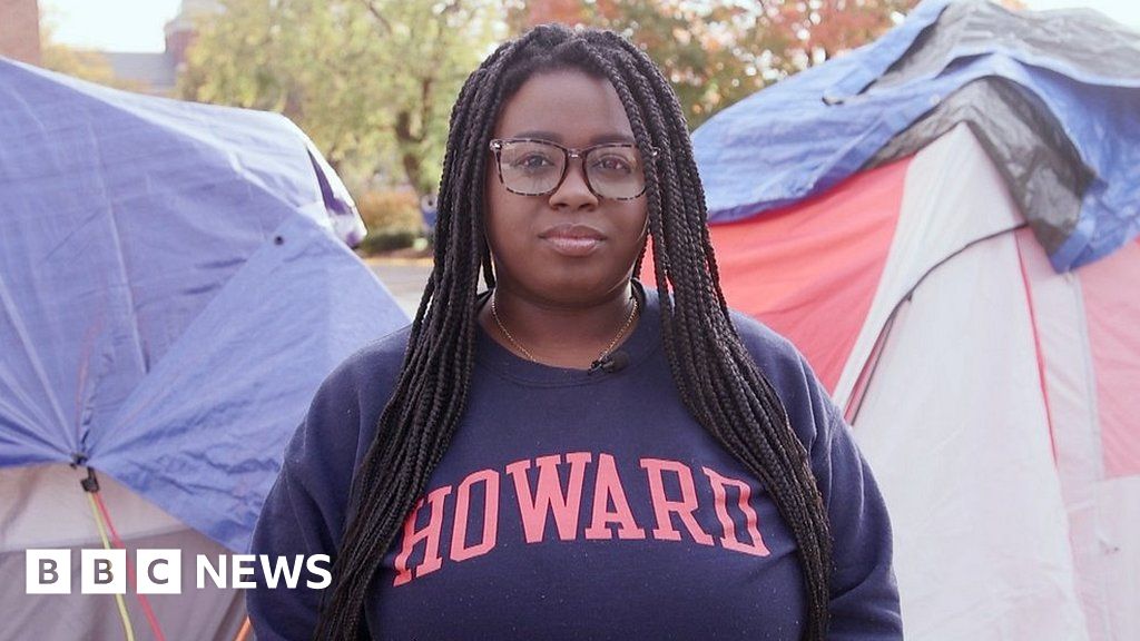 Howard University: Why these students slept out in tents on campus for weeks