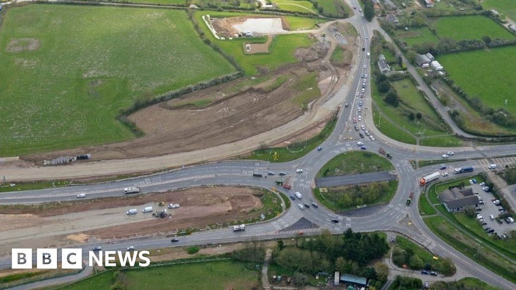 A30 Chiverton closure: Major work under way with diversions in place