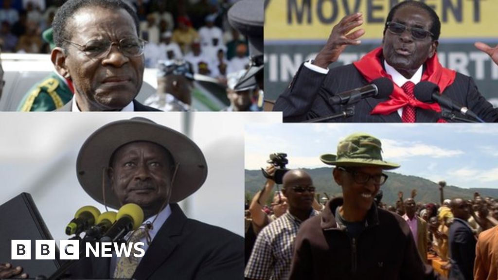 African Leaders Who Cling To Power Bbc News 