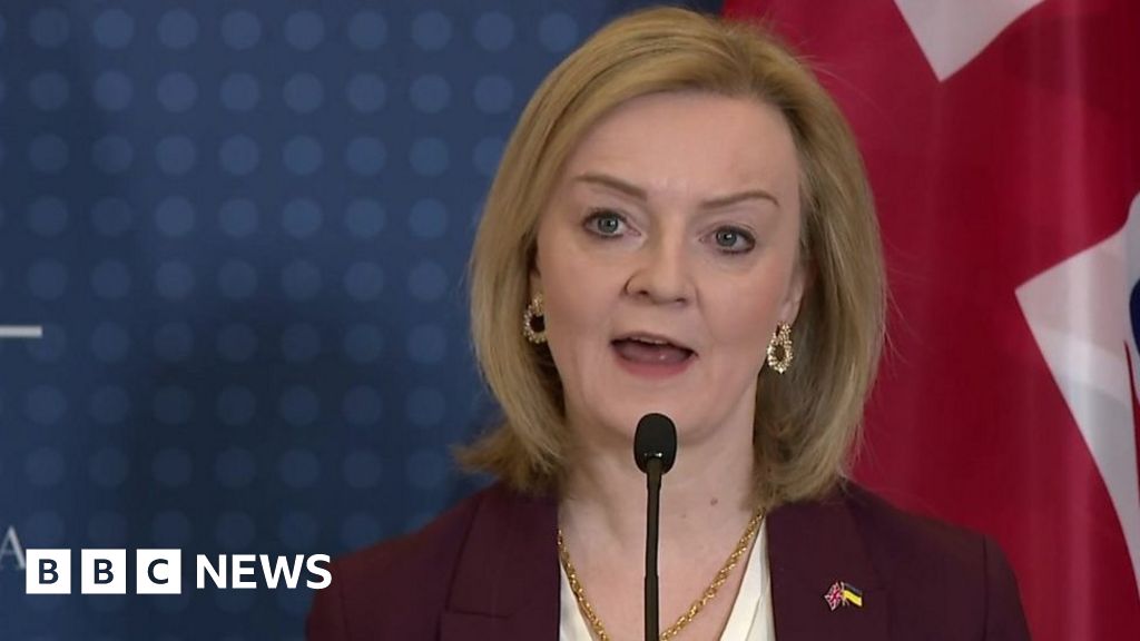 Ukraine war: Truss on UK working with Baltic states again Putin