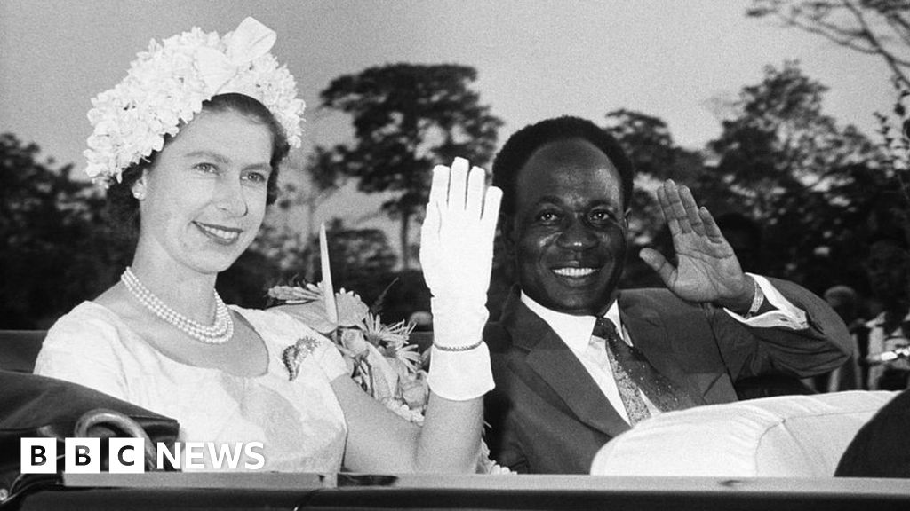 Queen Elizabeth II: The various moments in history The Queen met Ghana  presidents