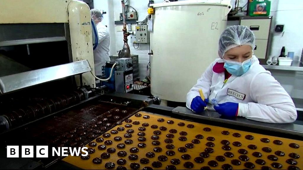 Covid Half of Preston Chocolate factory staff off with virus BBC News