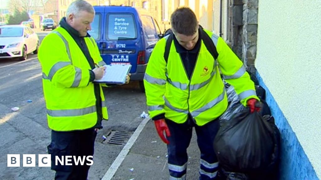 Swansea residents facing £100 fines if fail to recycle BBC News