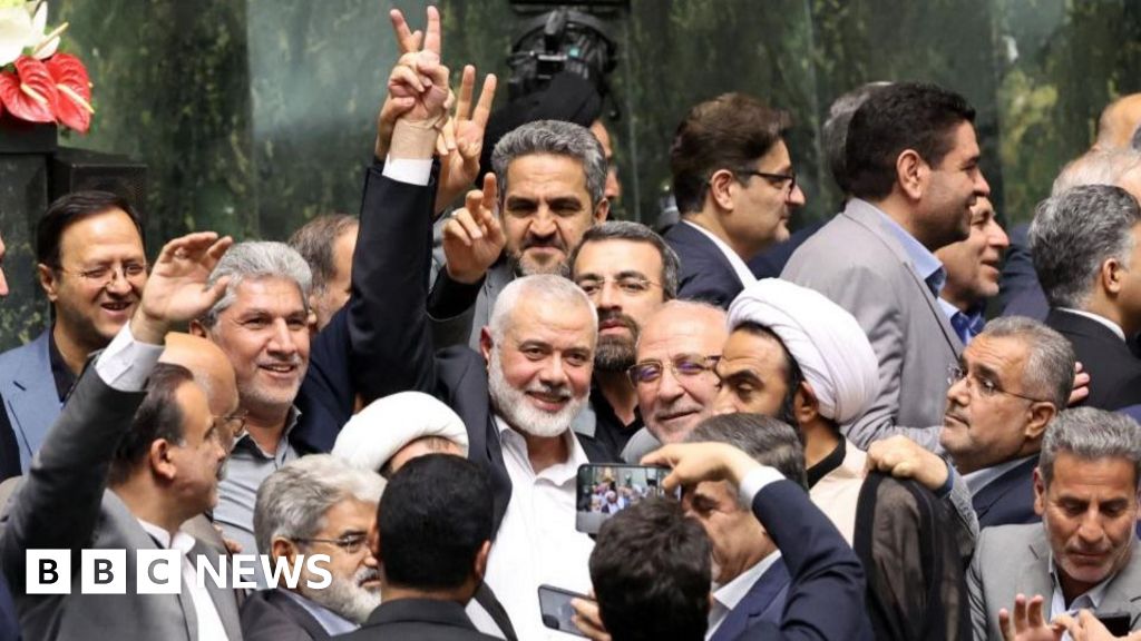 Video shows Haniyeh in Iran hours before his death