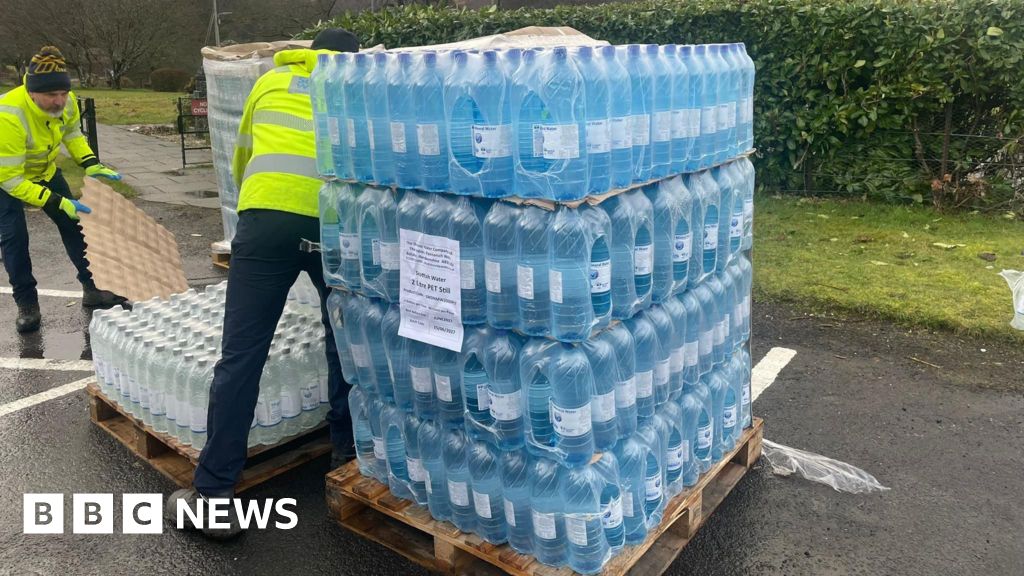 Bottled water handed out to villagers after river diesel spillage