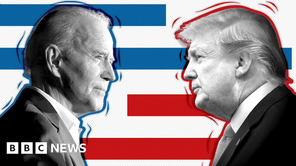 Us Election 2020 Polls Who Is Ahead Trump Or Biden Bbc News