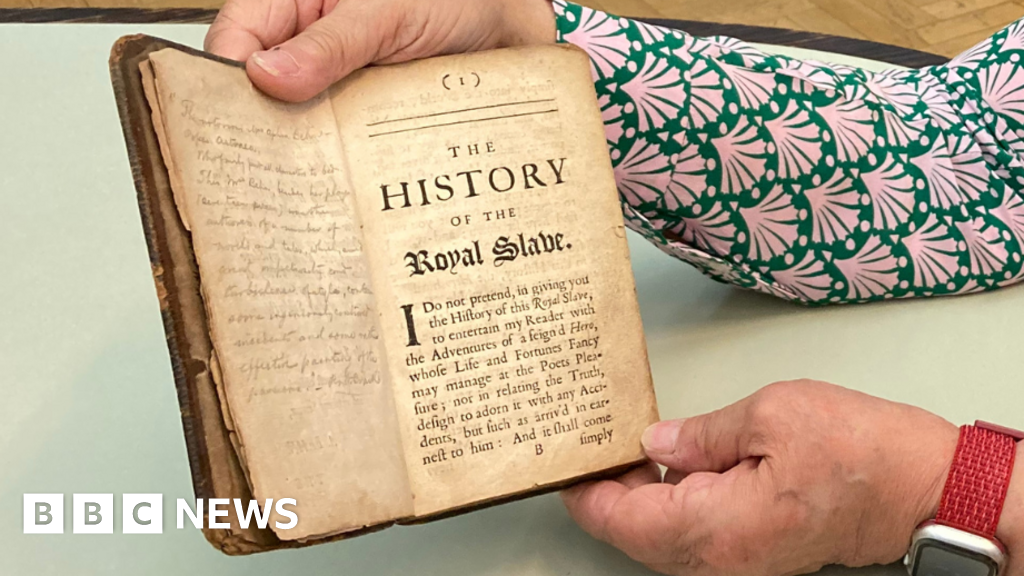 First edition of Aphra Behn’s novel found on home bookshelf