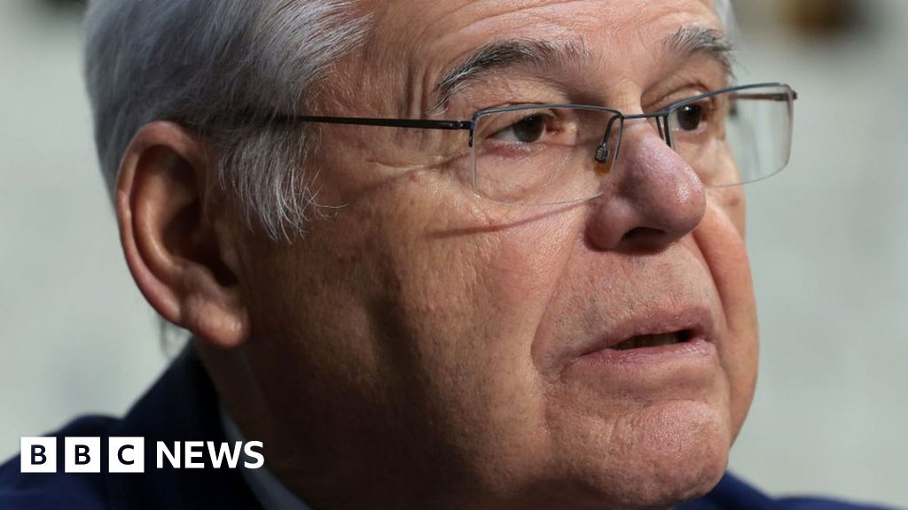 Bob Menendez: US Senator holds back tears and denies charges on Senate floor