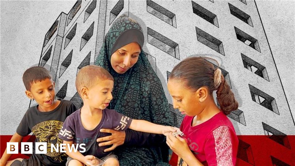 مبنى واحد في غزة مشوَّه بندوب القتال — أسر نازحة تبوح بذكريات الحرب