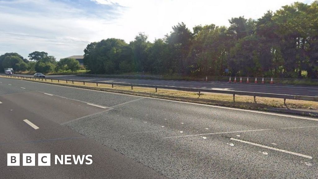 M6 crash Man dies and another arrested