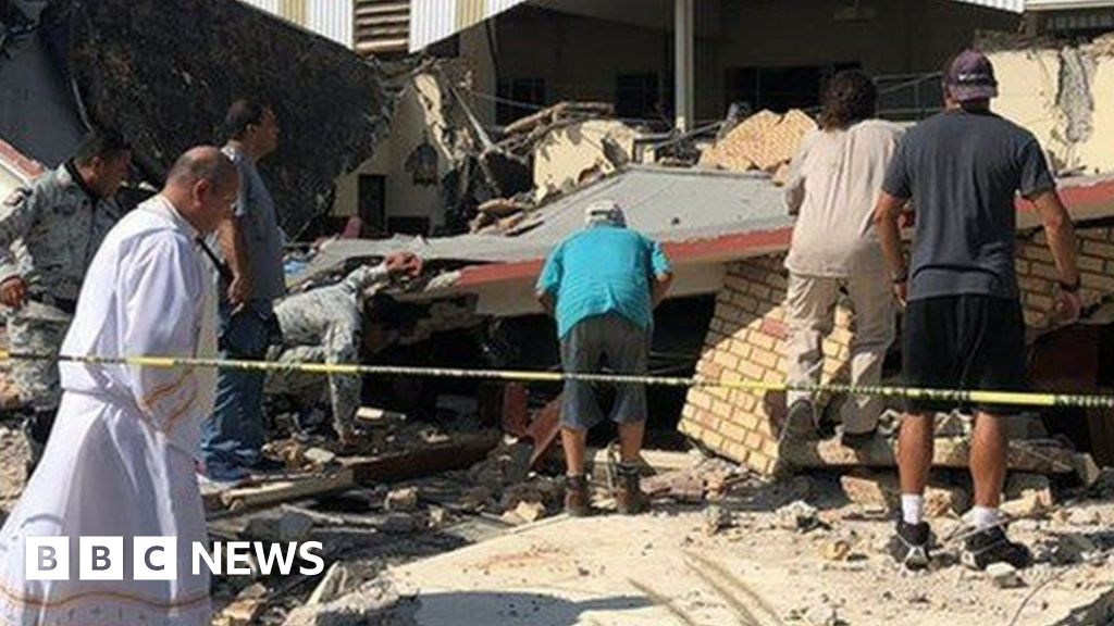 メキシコ教会：タマウリパス州の屋根崩壊で9人が死亡、20人が閉じ込められる