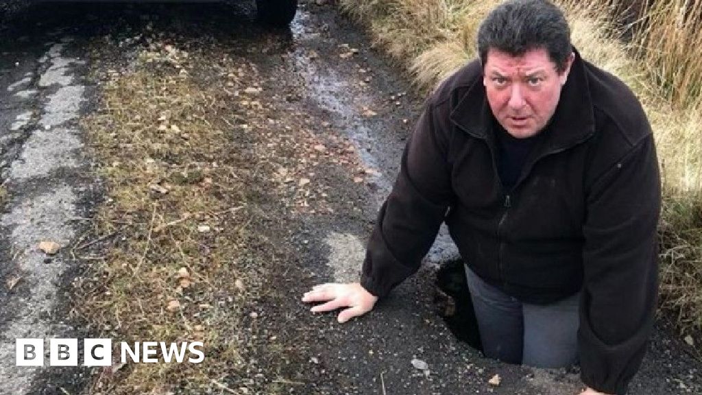 Waist-deep Highland potholes are sinking my bus tour business – BBC News