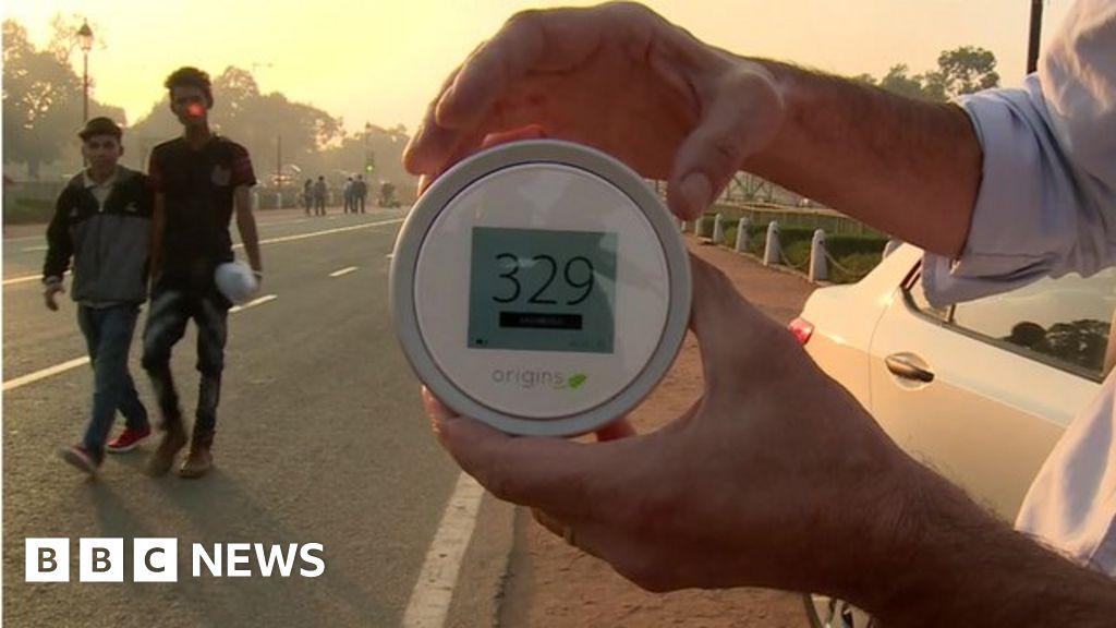 Testing Delhi's dangerous smog levels