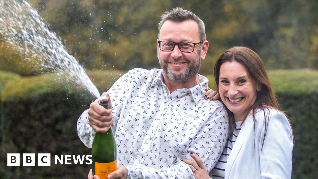Bromsgrove lottery winners Andrea and Mike Law scoop £2m