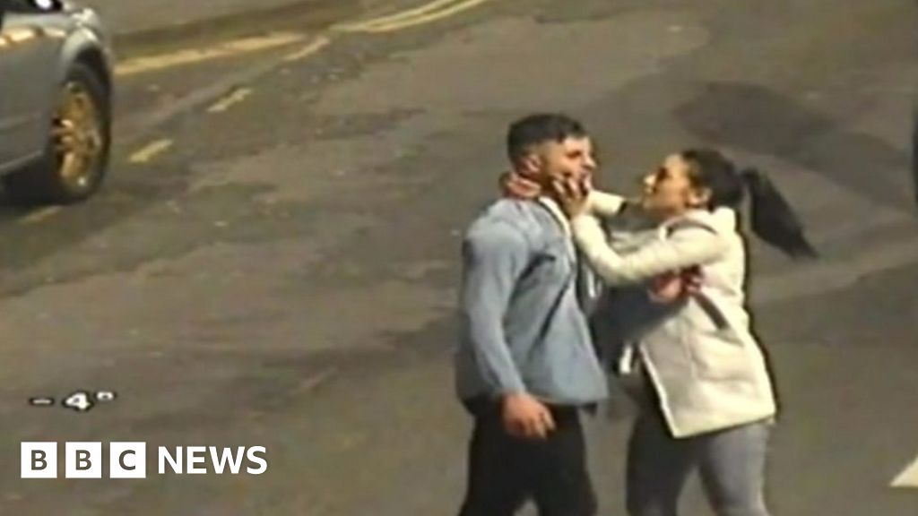 Cctv Shows Womans Attack On Taxi Driver Bbc News 8326