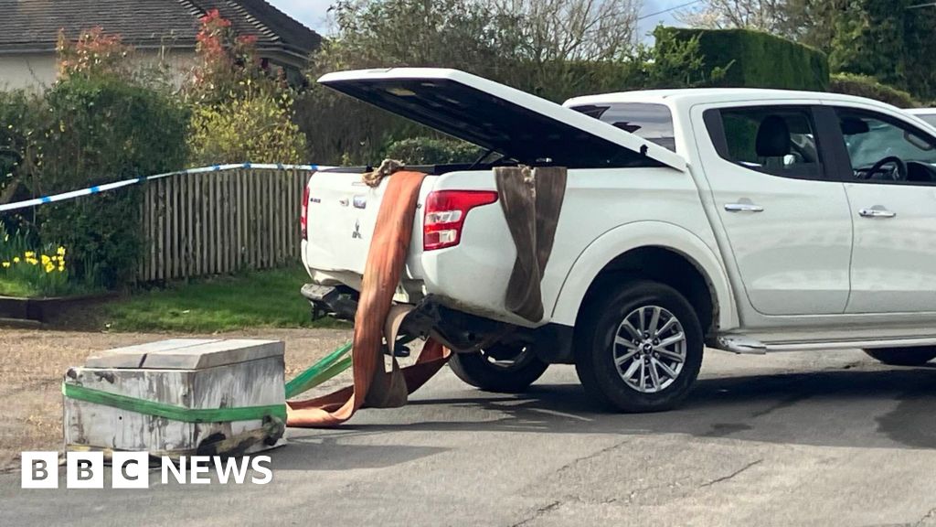 Great Shelford Coop cash machine left abandoned in pickup van